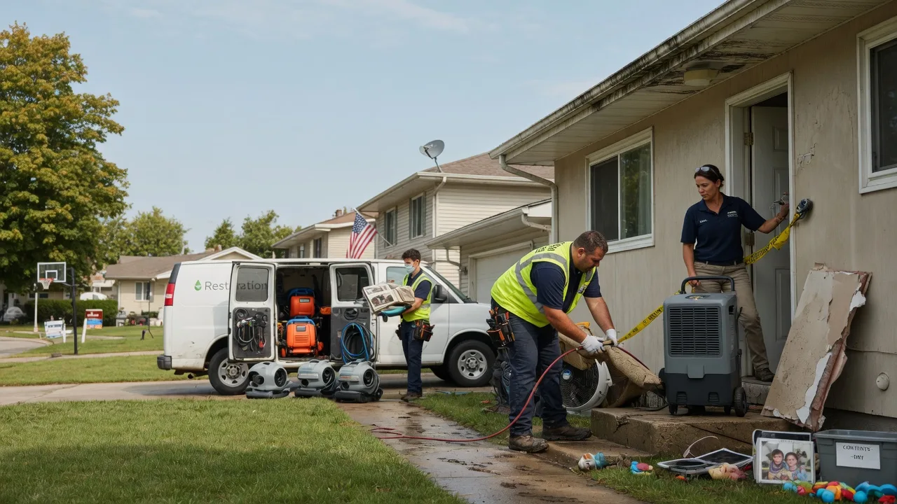 Water Damage Restoration in Lejunior, KY near me